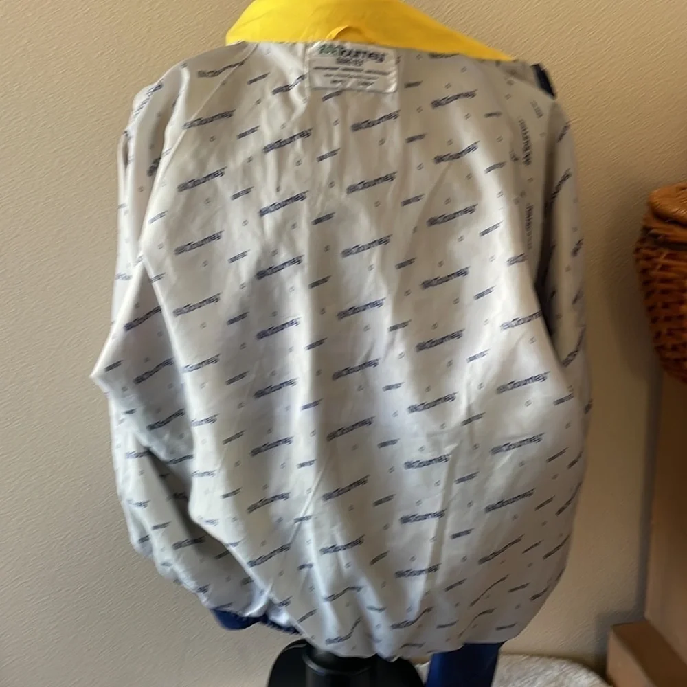 Tourney Goretex Full Zip Golf Jacket Size Large